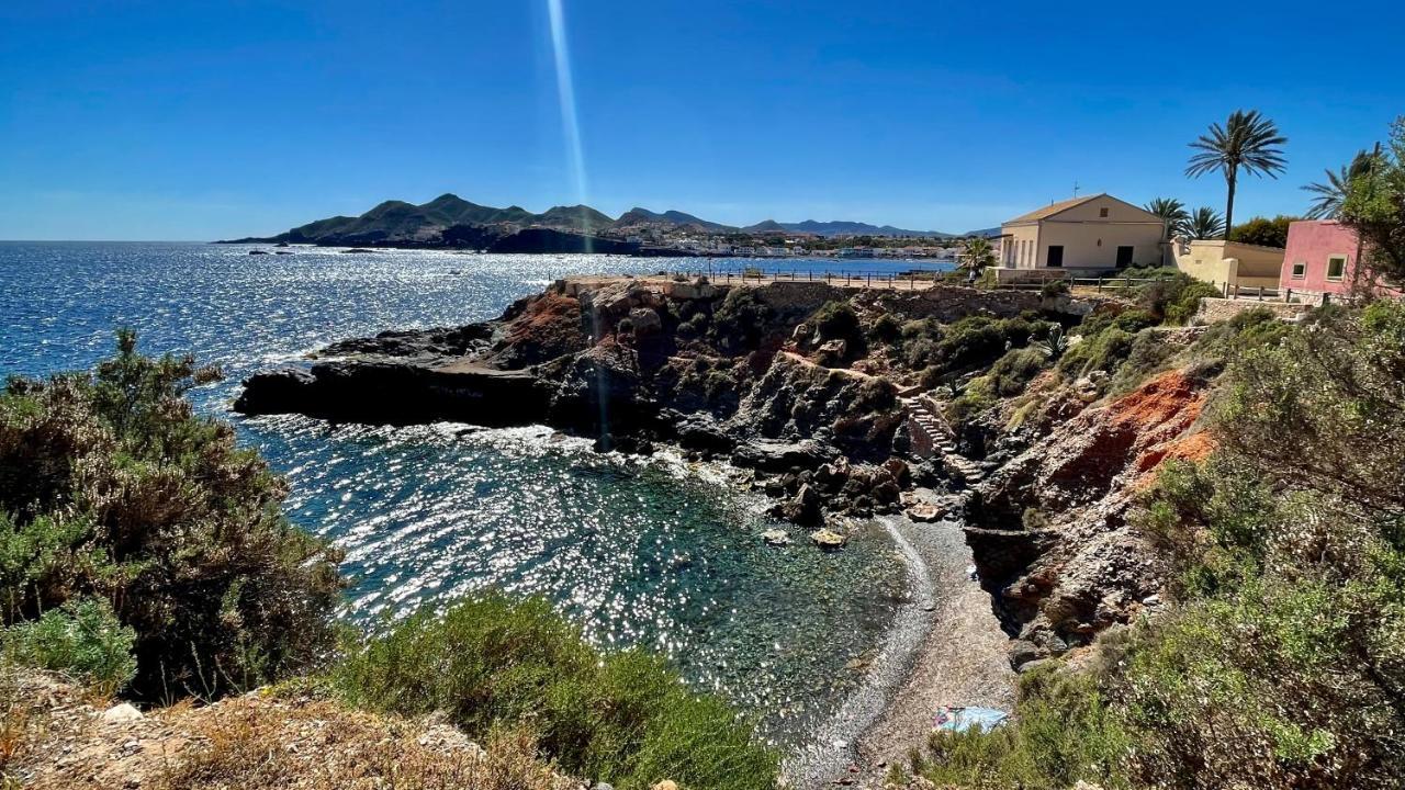 Ferienwohnung Cala Azul Gran Terraza Con Bbq Cabo de Palos Exterior foto